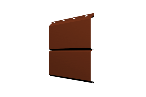 ЭкоБрус 0,345 GL 0.45 PE RAL 8004 терракота