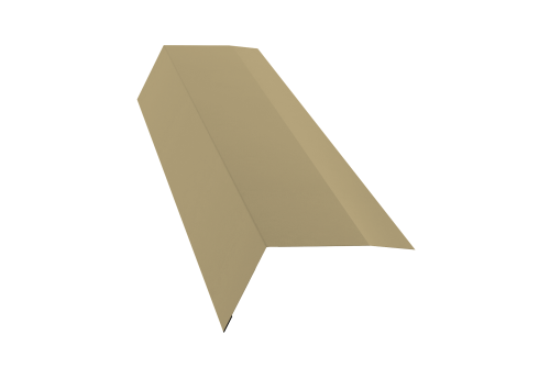 Планка карнизная 100х65 0,45 PE с пленкой RAL 1014 слоновая кость (2м)