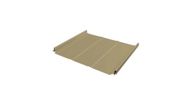 Кликфальц Pro Line Grand Line 0,45 PE с пленкой на замках RAL 1014 слоновая кость