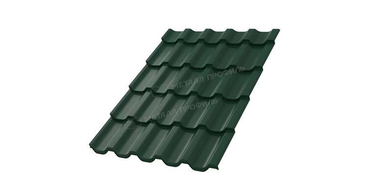 Металлочерепица Металл Профиль Трамонтана-S NormanMP (ПЭ-01-6005-0.5)