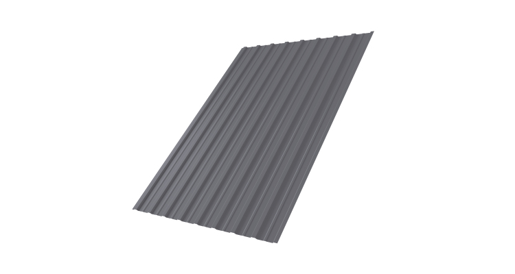 Профнастил С10A 0,45 Drap RAL 7004 сигнальный серый