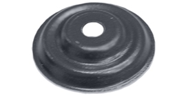 Накладка декоративная кронштейна трубы Grand Line на кирпич RAL 7024 мокрый асфальт