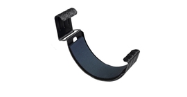 Соединитель желоба GL 125 мм Мatt RAL 9005 черный