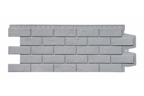 Фасадная панель GL Состаренный кирпич Classic серый