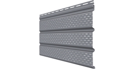 Софит Classic GL полностью перфорированный серый графит (3,0м)