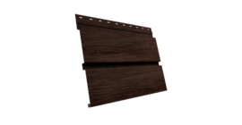 Квадро брус 3D 0.45 Print Premium с пленкой Antique Wood TwinColor