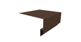 Планка околооконная сложная Блок-хаус new 200х75х27 0,45 Drap ST RAL 8017 шоколад (3м)