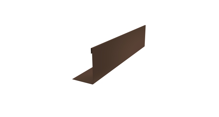 Нащельник 150 Texas 25х35 0,5 Atlas X RAL 8017 шоколад (L1,5)